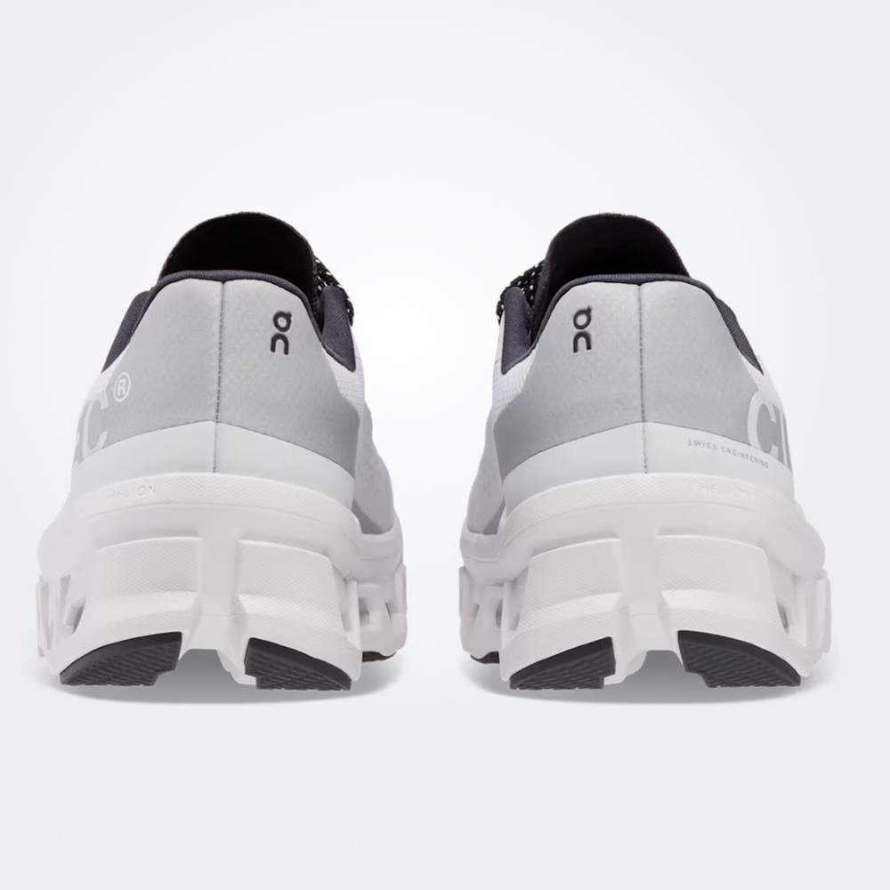ON Cloud-monster all white womens size 10.5 pre owned and authentic - Picture 3 of 16